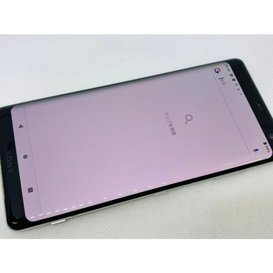 ㊶トモ ☆送料無料☆ジャンク☆docomo☆Xperia XZ3 SO-01L☆シルバー