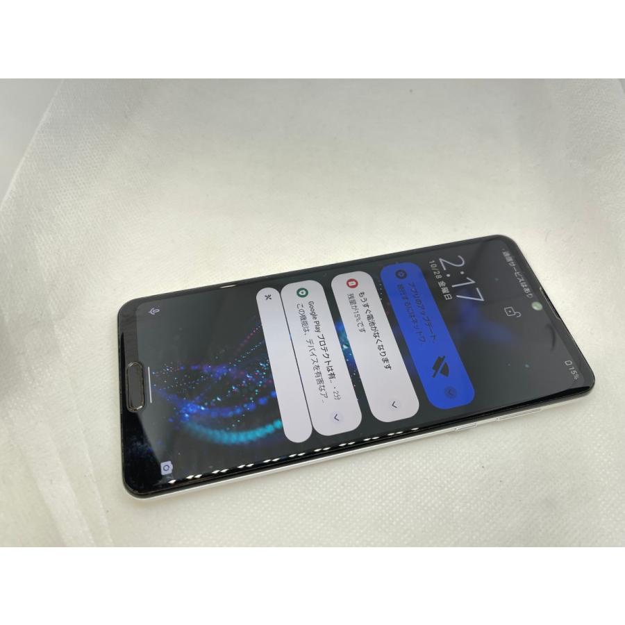 ☆送料無料☆ジャンク☆au☆AQUOS R5G SHG01☆ホワイト☆0071280003084