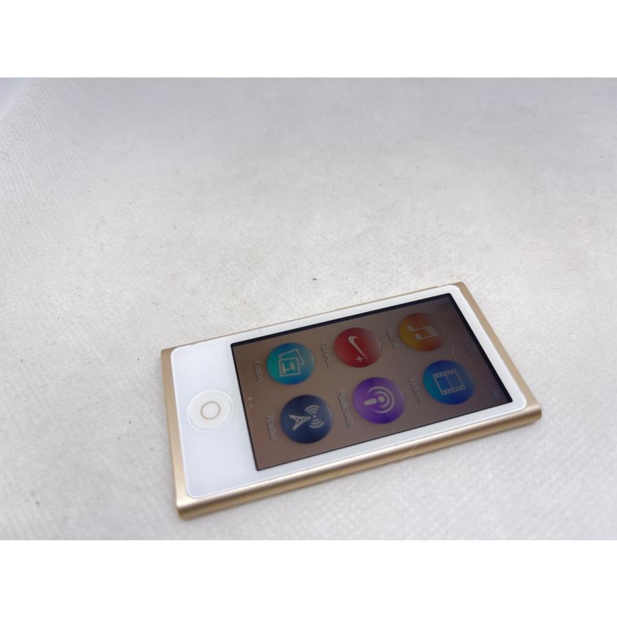 ☆送料無料☆良品☆iPod nano 第7世代 16GB☆ゴールド☆0071280004352