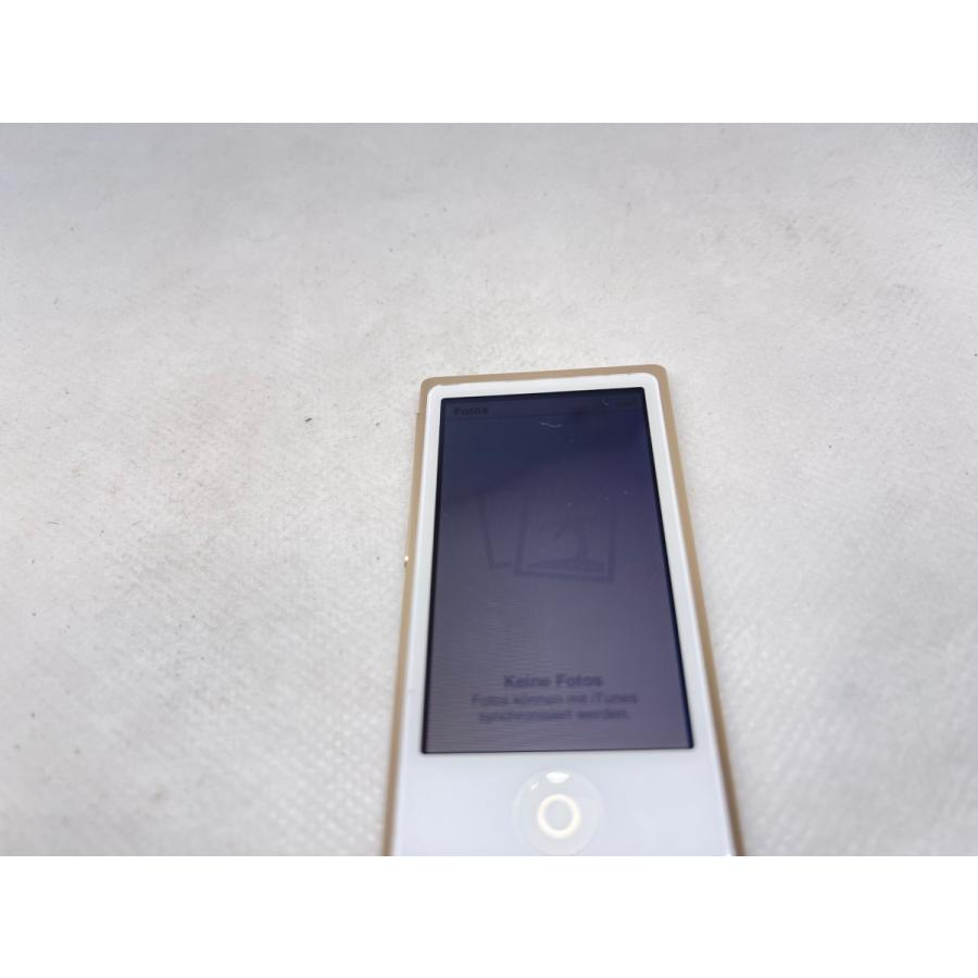 ☆送料無料☆良品☆iPod nano 第7世代 16GB☆ゴールド☆0071280004352