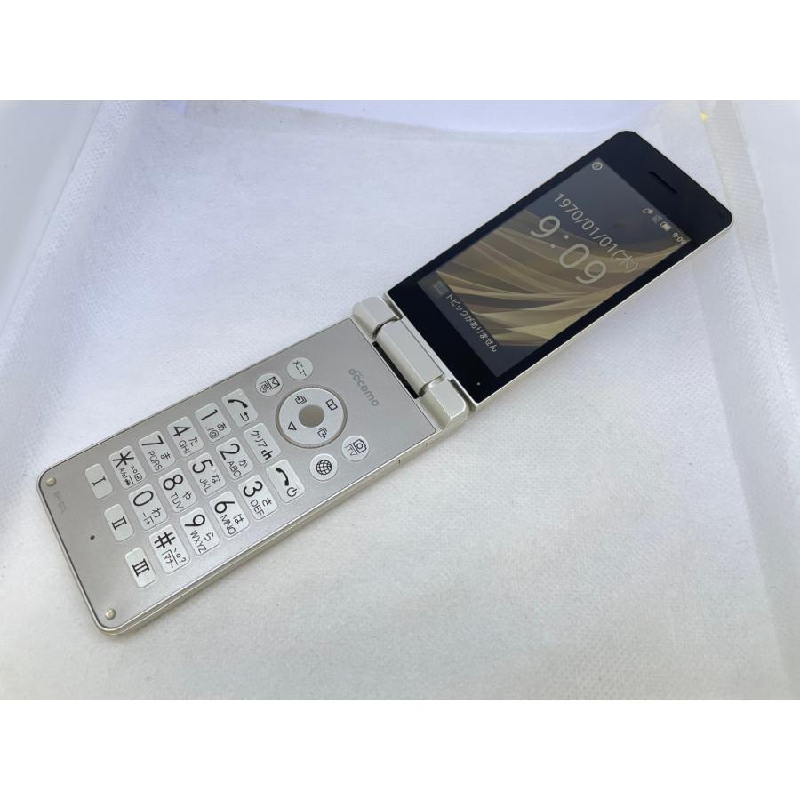 ☆送料無料☆ジャンク☆docomo☆AQUOS ケータイ SH-02L☆ゴールド