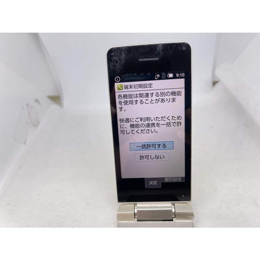 ☆送料無料☆docomo☆AQUOS ケータイ SH-02L☆ゴールド☆0075280000236