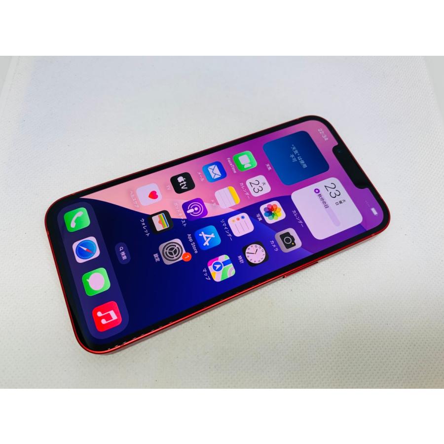 ☆送料無料☆au☆iPhone13 256GB☆レッド☆0080280000536☆SYS☆09/24