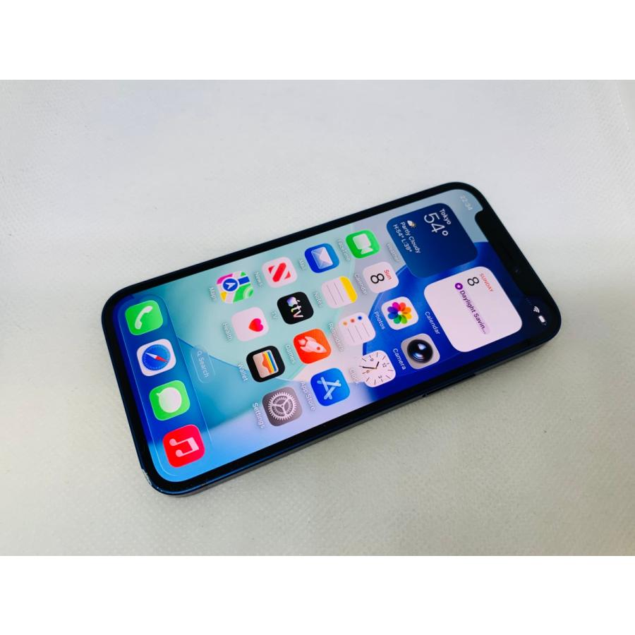 ☆送料無料☆au☆iPhone12 mini 128GB☆ブルー☆0080280009695☆SYS