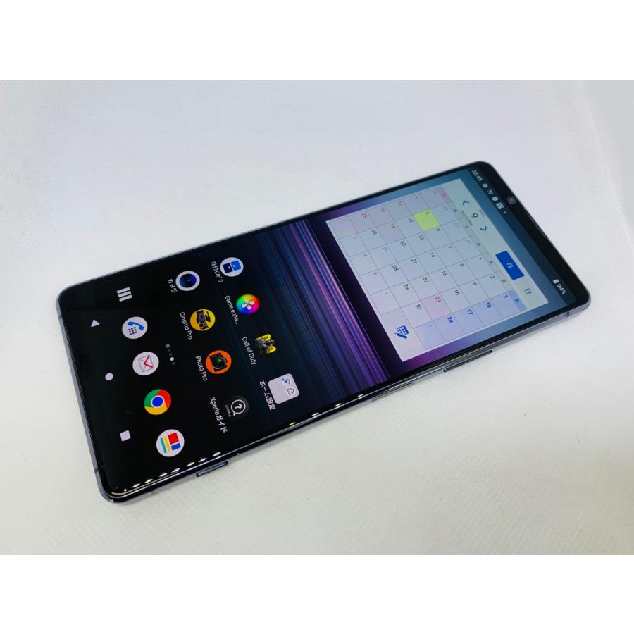 ☆送料無料☆ジャンク☆docomo☆Xperia 1 II SO-51A☆パープル