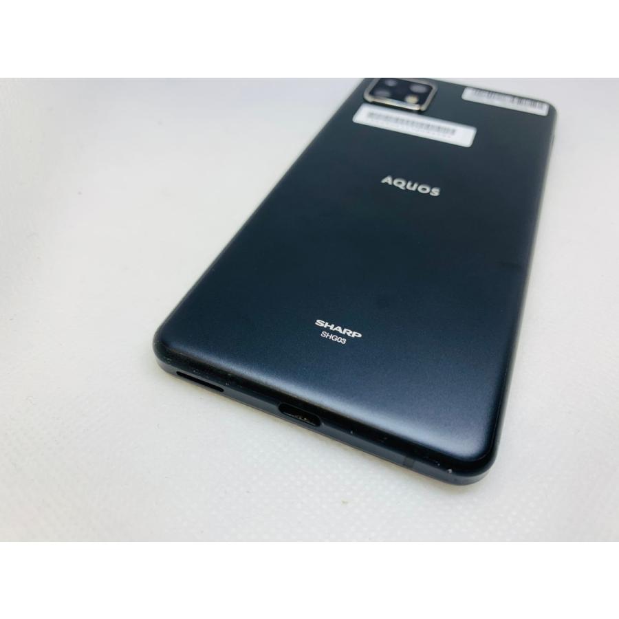 AQUOS Sense5g ジャンク　3台 ☆送料無料☆ジャンク☆au☆AQUOS sense5G SHG03☆ブラック