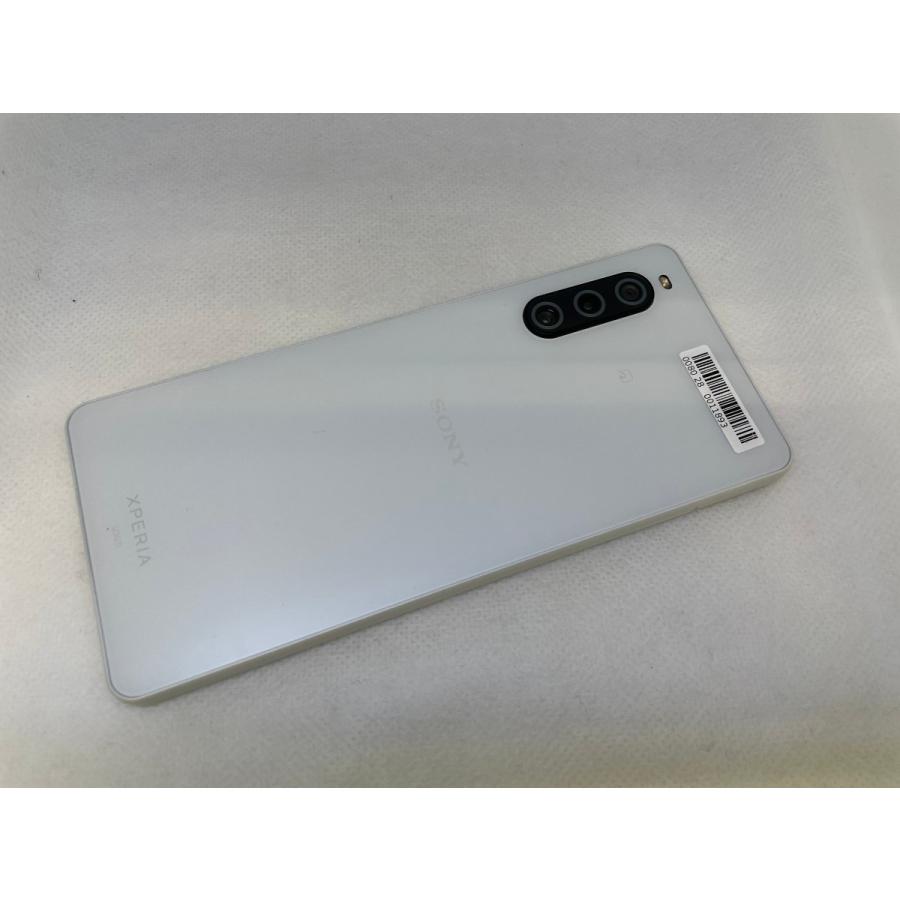 ☆送料無料☆美品☆au☆Xperia 10 V SOG11☆ホワイト☆0080280011893