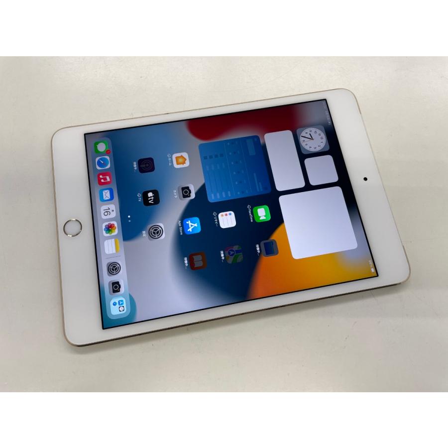 ☆送料無料☆ジャンク☆au☆iPad mini4 Wi-Fi+Cellular 16GB☆ゴールド 