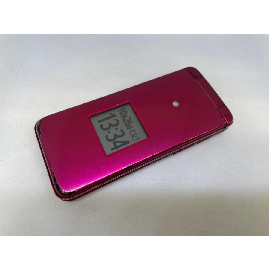 ☆送料無料☆au☆かんたんケータイ ライト KYF43☆レッド