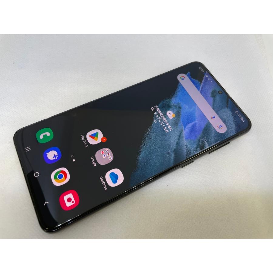 ☆送料無料☆ジャンク☆au☆Galaxy S21+ 5G SCG10☆ブラック