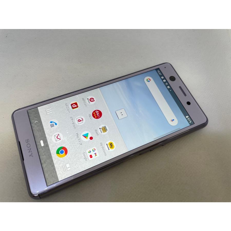 ☆送料無料☆美品☆docomo☆Xperia Ace SO-02L☆パープル