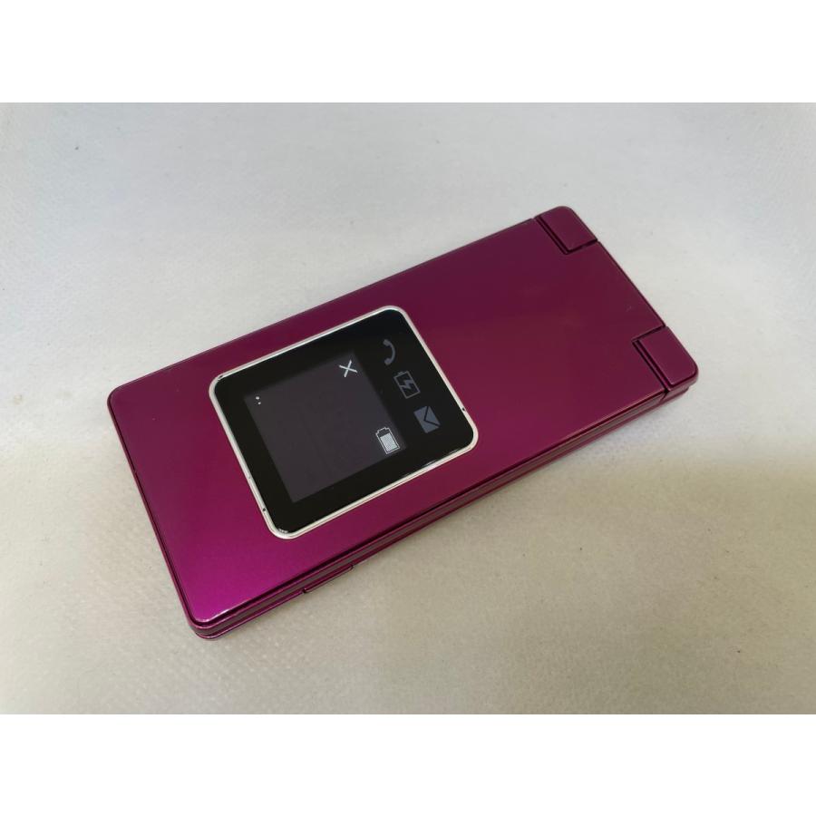 ☆送料無料☆良品☆SoftBank☆かんたん携帯9 505SH☆パープル