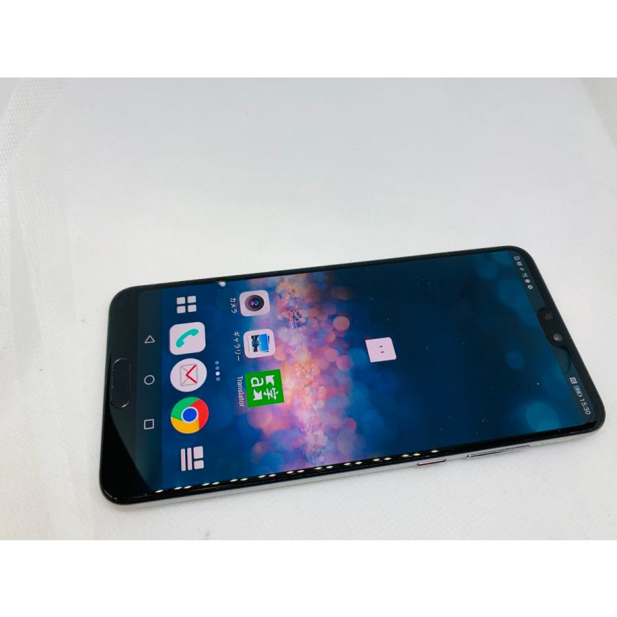 【画面割れあり】HUAWEI P20 Pro docomo ブルー ☆送料無料☆ジャンク☆docomo☆HUAWEI P20 Pro HW-01K☆ブルー