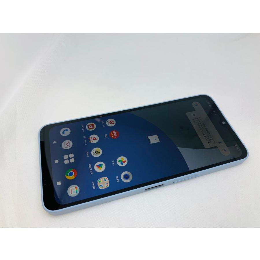 ☆送料無料☆美品☆docomo☆AQUOS wish4 SH-52E☆ブルー