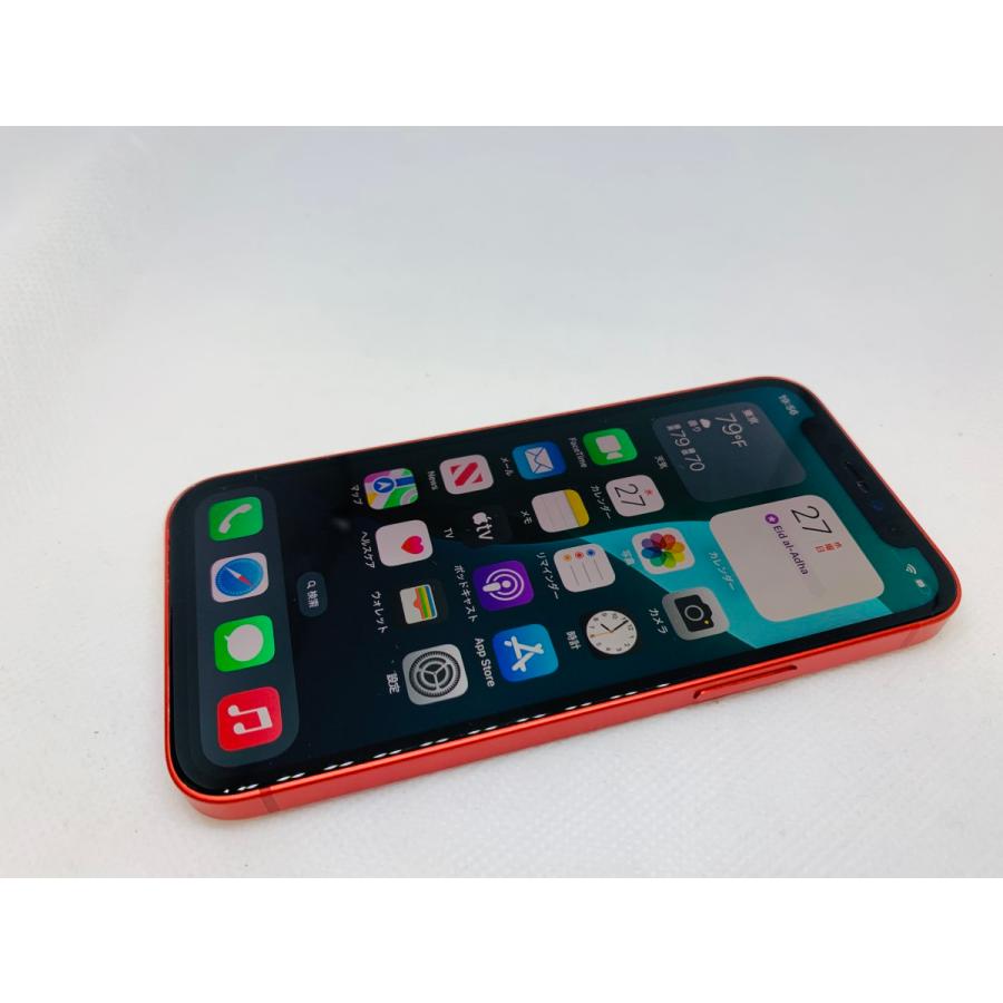 ☆送料無料☆ジャンク☆iPhone 12 mini 128GB☆レッド☆0080280017487