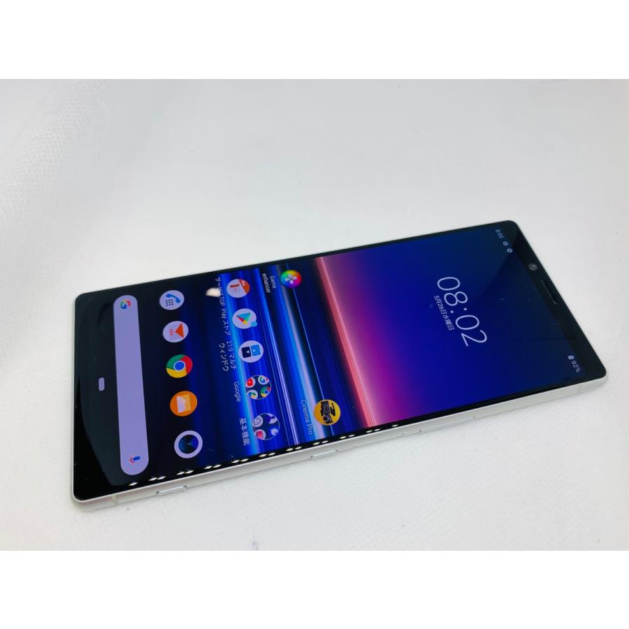 ☆送料無料☆ジャンク☆au☆Xperia 1 SOV40☆ホワイト☆0080280017624