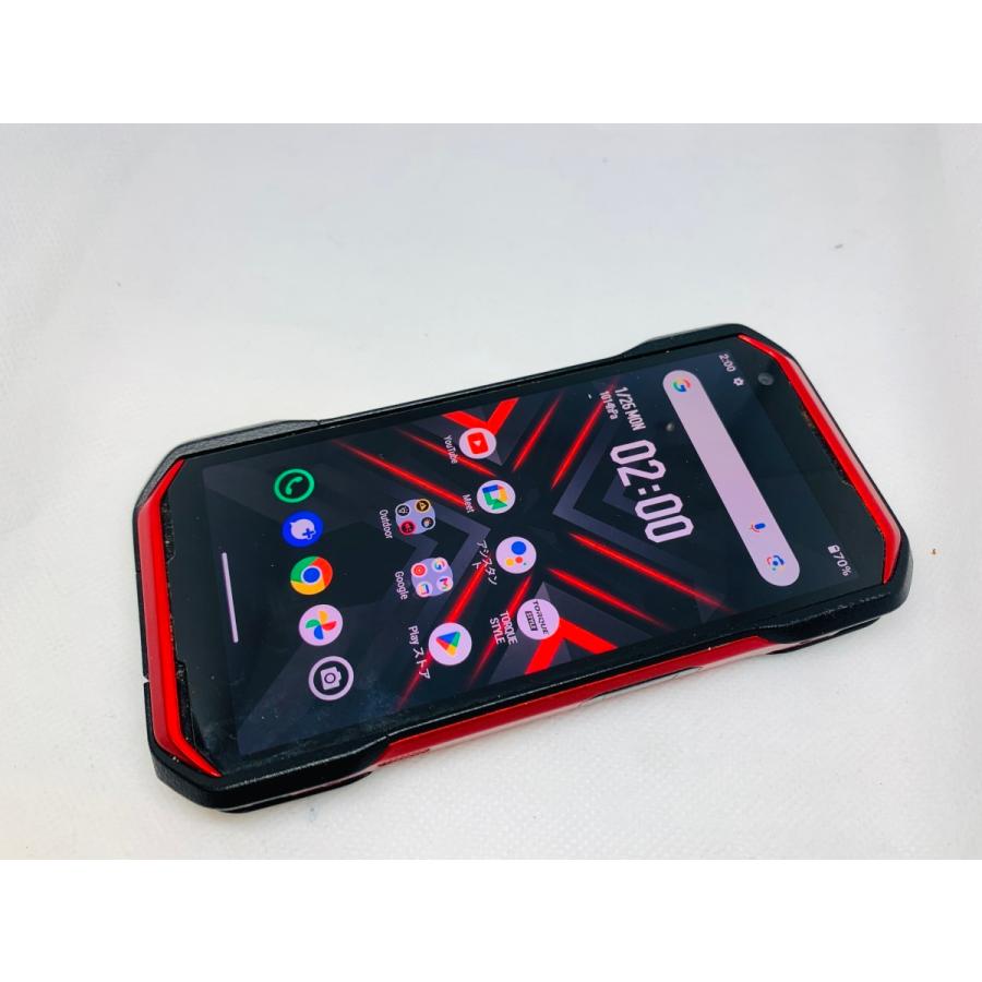 ☆送料無料☆ジャンク☆au☆TORQUE G06 KYG03☆レッド☆0080280018151