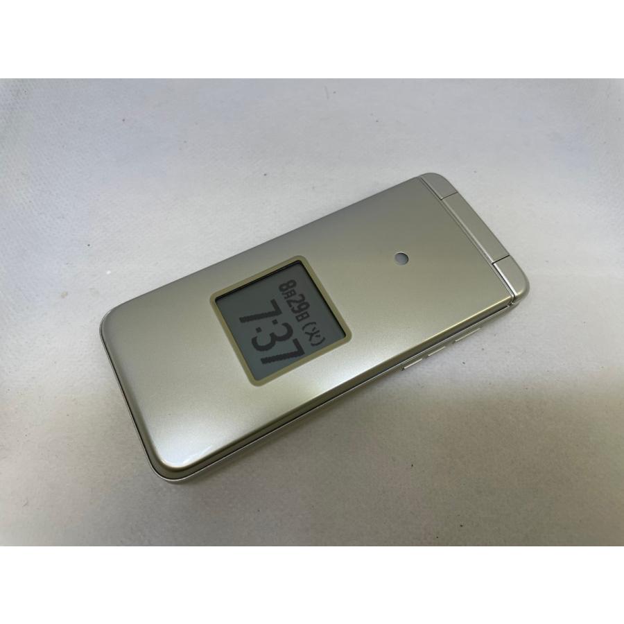 ☆送料無料☆良品☆au☆かんたんケータイ ライト KYF43☆ゴールド