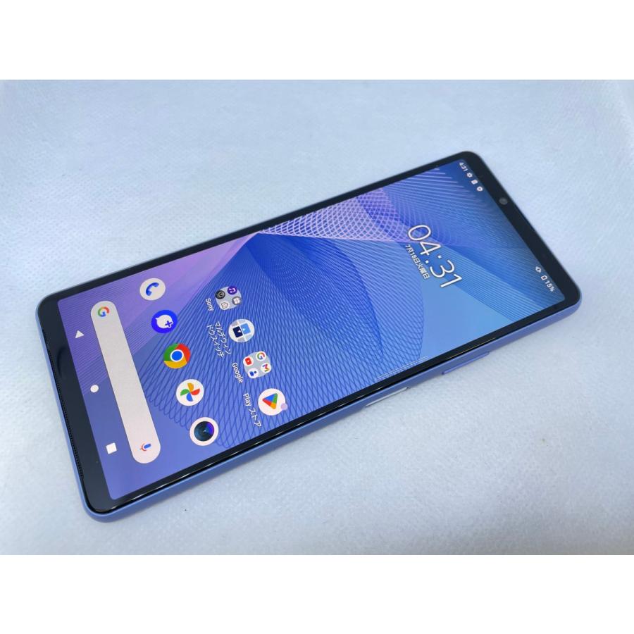 ☆送料無料☆ジャンク☆au☆Xperia 10 III SOG04☆パープル