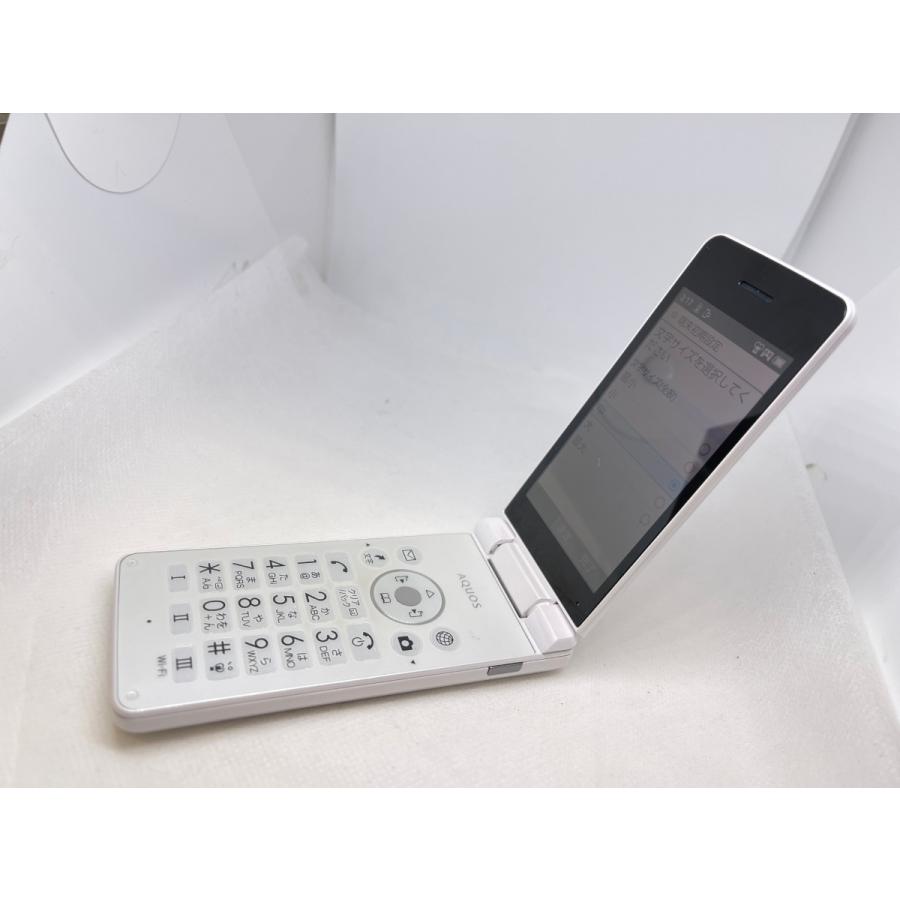 美品★SoftBank AQUOSケータイ4 A205SH ホワイト ☆送料無料☆美品☆SoftBank☆AQUOS ケータイ4 A205SH☆ホワイト