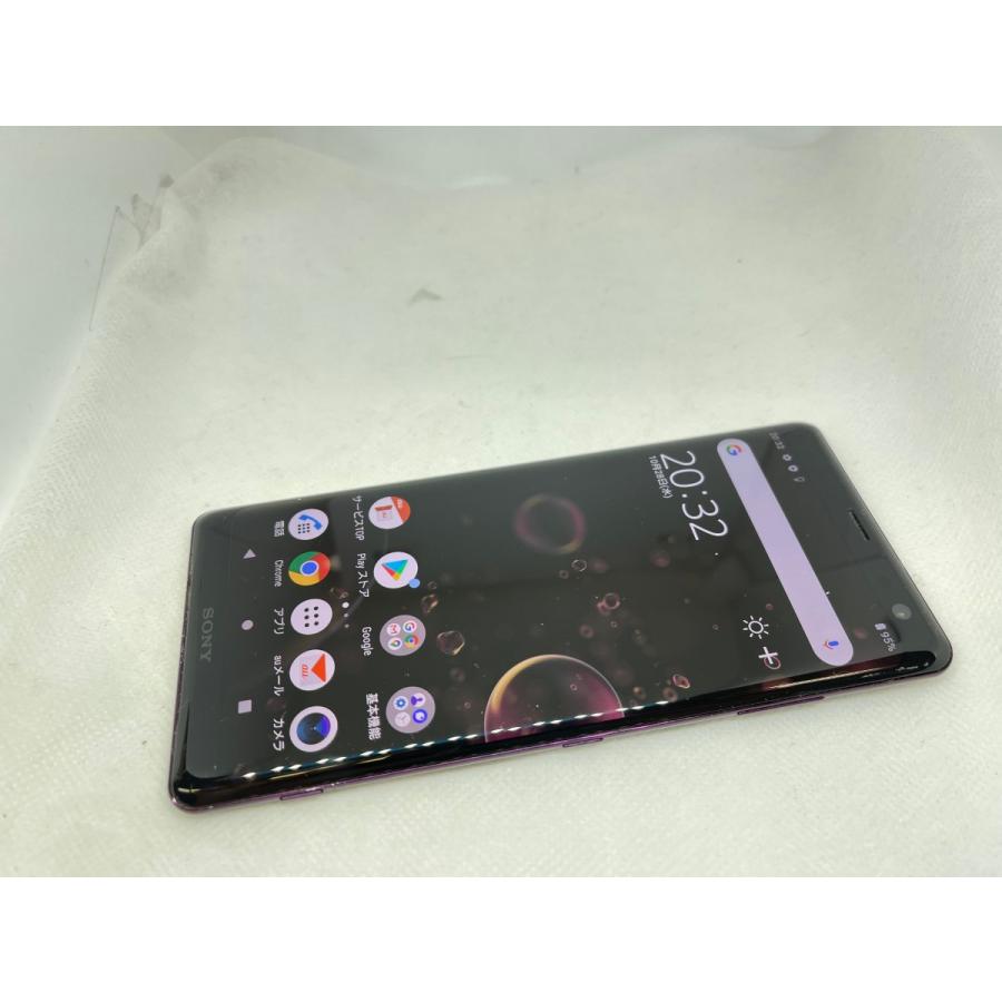 ☆送料無料☆ジャンク☆au☆Xperia XZ3 SOV39☆パープル