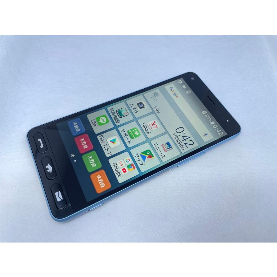 ☆送料無料☆Ymobile☆かんたんスマホ 705KC☆ブルー☆0080280019625