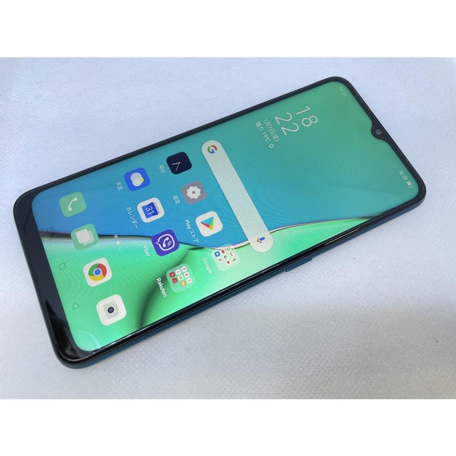 ☆送料無料☆RAKUTEN☆OPPO A5 2020 CPH1943☆ブルー☆0080280019962