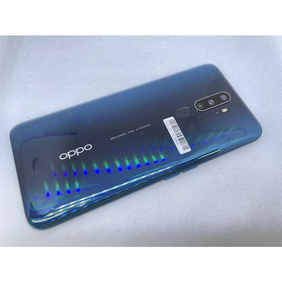 【美品】OPPO A5 2020 ブルー 本体のみ ☆送料無料☆RAKUTEN☆OPPO A5 2020 CPH1943☆ブルー☆0080280019962