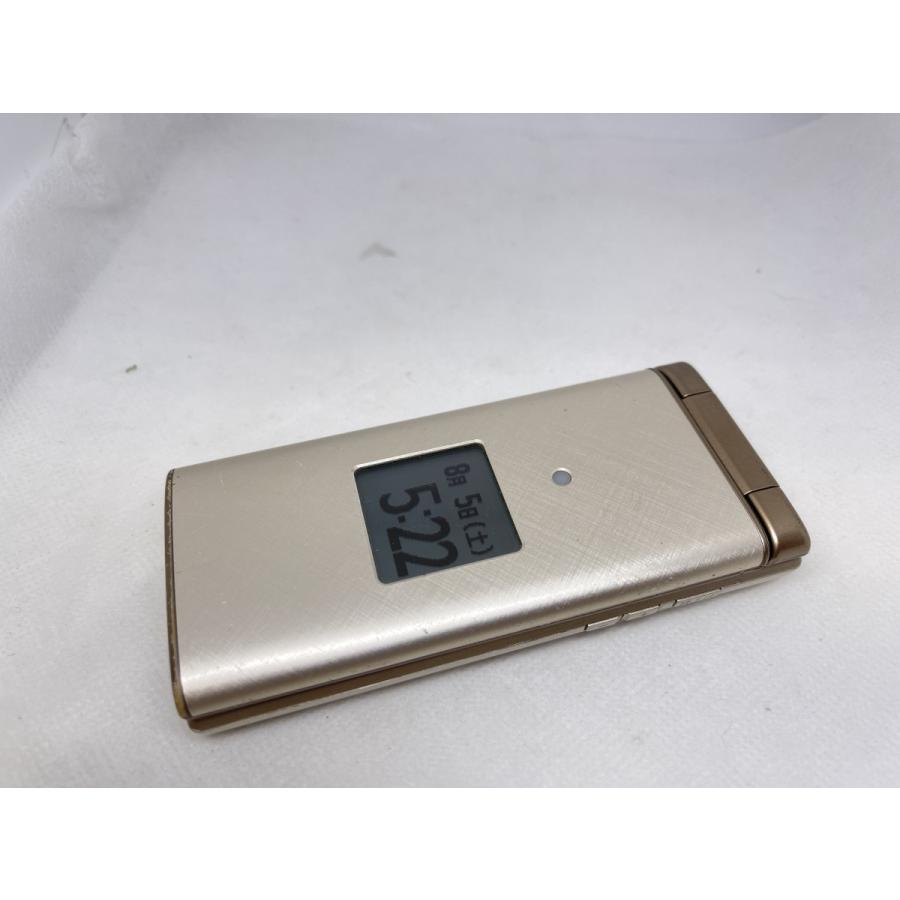 ☆送料無料☆au☆かんたんケータイ KYF38☆ゴールド☆0080280020075