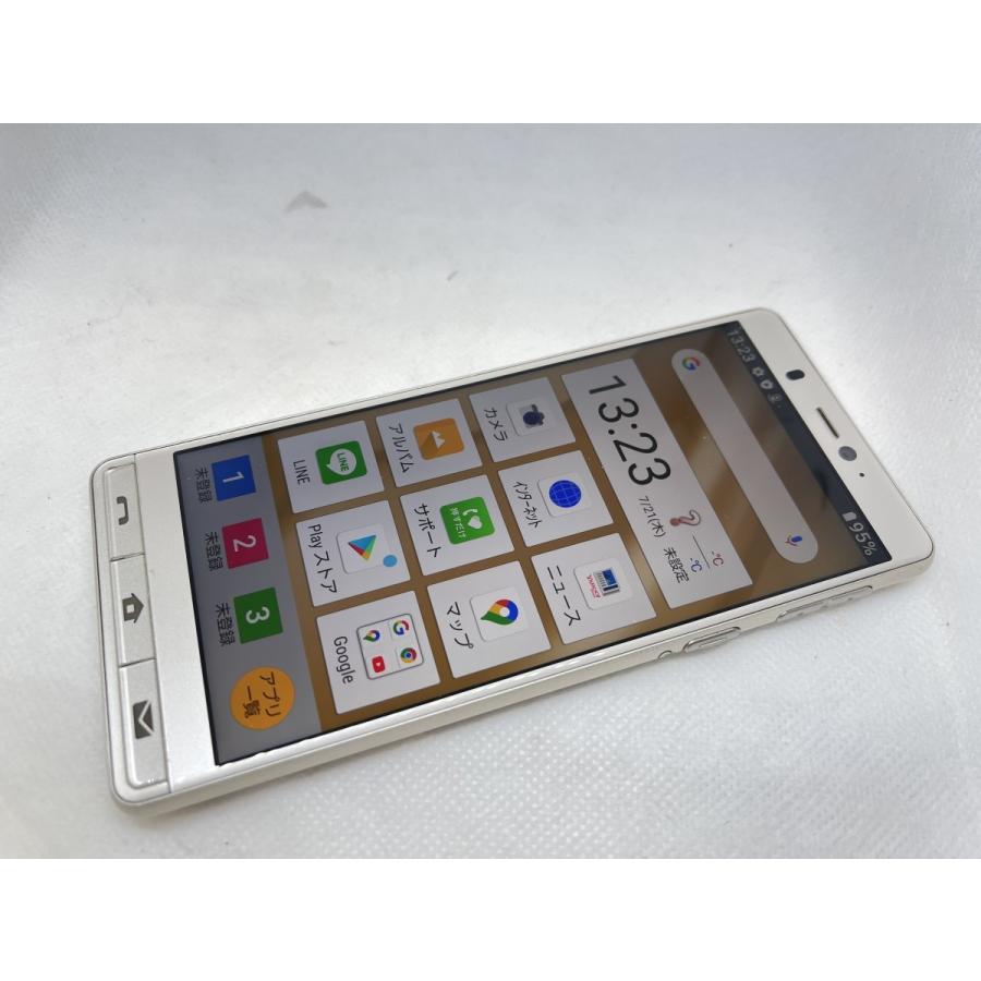 ☆送料無料☆ジャンク☆SoftBank☆シンプルスマホ5 A001SH☆ゴールド