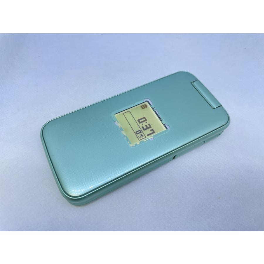 ☆送料無料☆docomo☆らくらくホン F-02J☆グリーン☆0080280020962