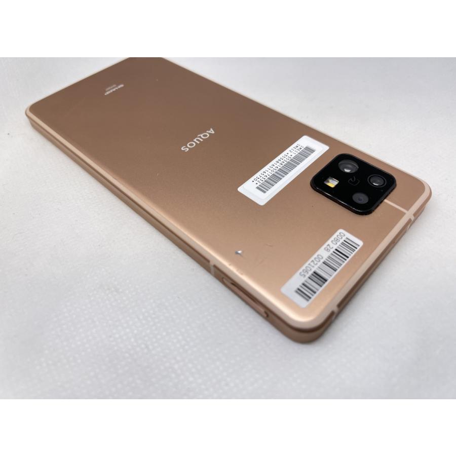 ☆送料無料☆ジャンク☆au☆AQUOS sense6s SHG07☆ゴールド