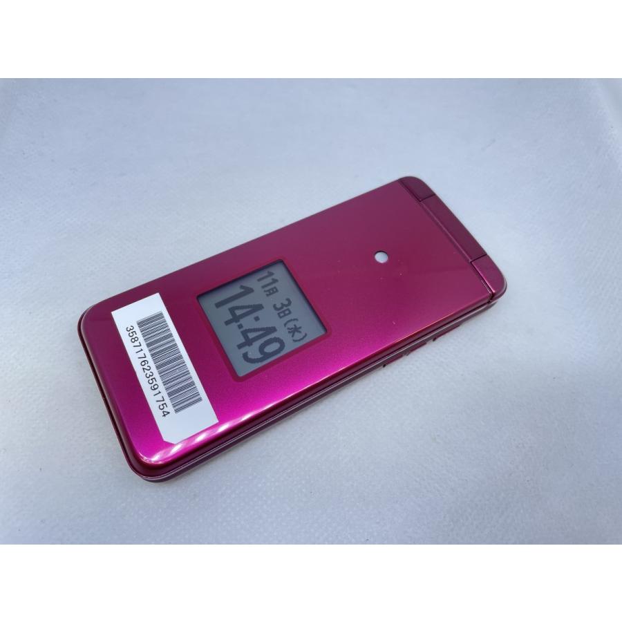 ☆送料無料☆美品☆au☆かんたんケータイ ライト KYF43☆ピンク