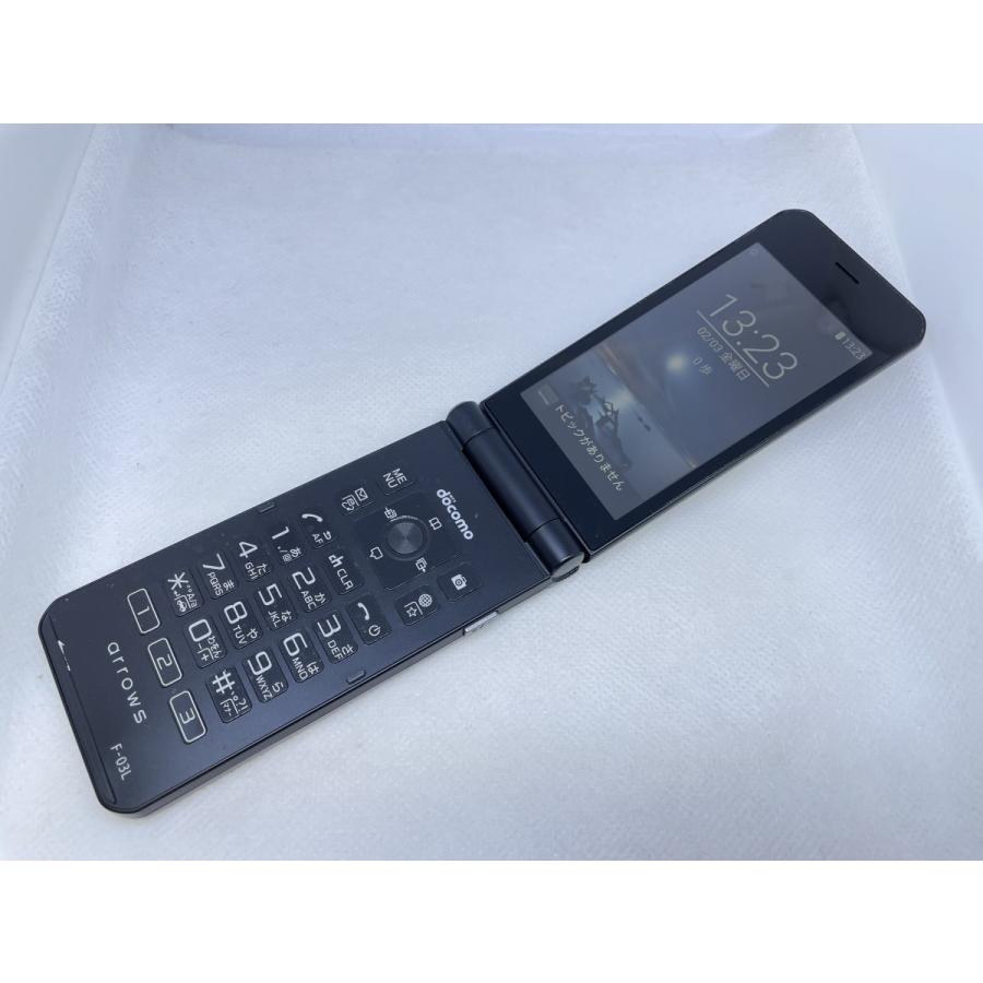 ☆送料無料☆docomo☆FUJITSU arrowsケータイ F-03L☆ブラック