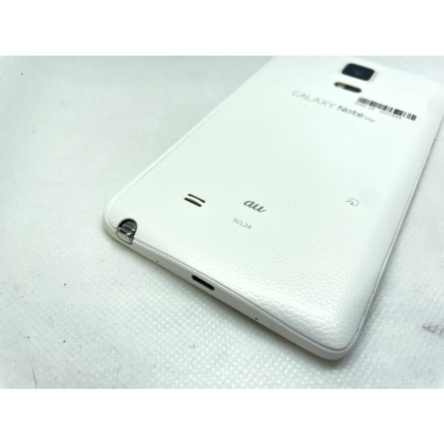 ☆送料無料☆au☆GALAXY Note Edge SCL24☆ホワイト☆0080280021655