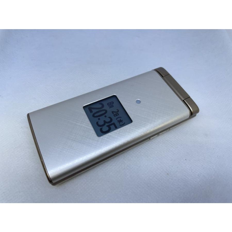 ☆送料無料☆au☆かんたんケータイ KYF38☆ゴールド☆0080280021675