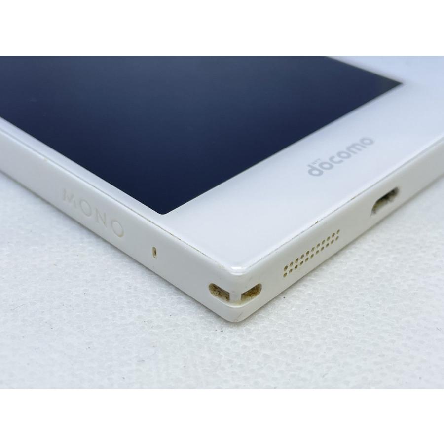 MONO MO-01Kジャンク品simなし ☆送料無料☆ジャンク☆docomo☆MONO MO-01K☆ホワイト☆0080280021836