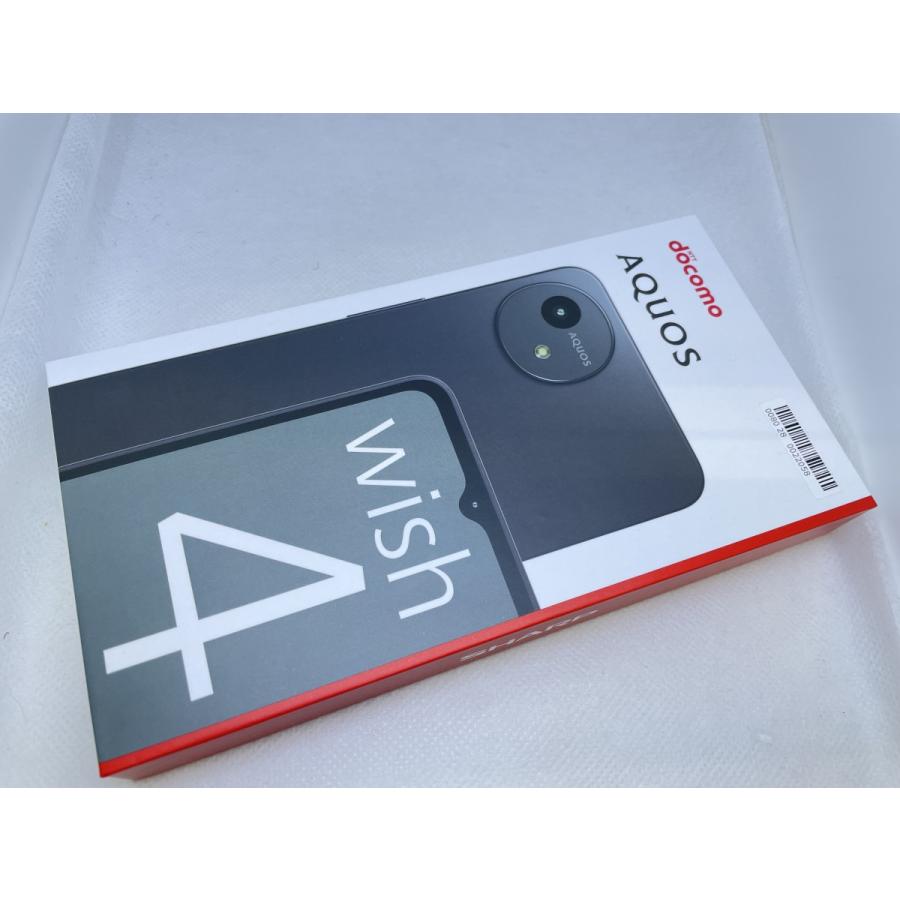 ☆送料無料☆新品☆docomo☆AQUOS wish4 SH-52E☆ブラック