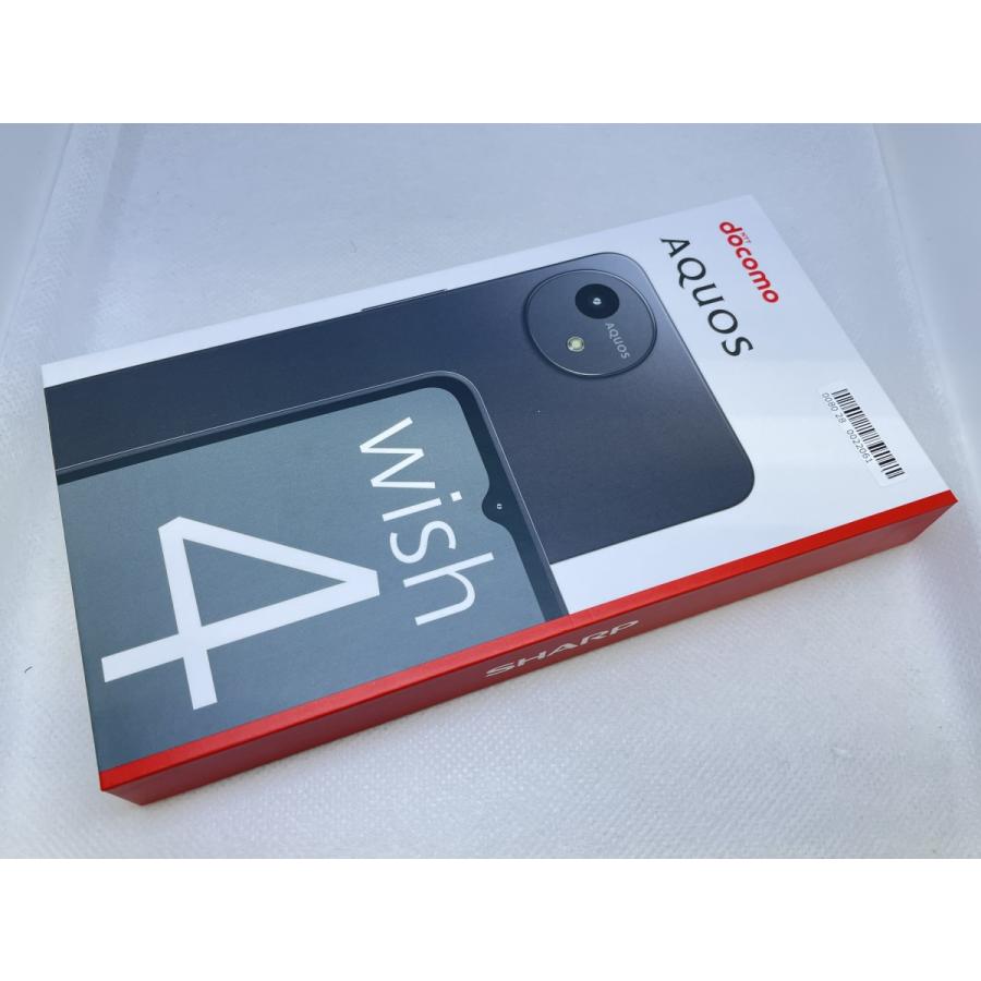 ☆送料無料☆美品☆docomo☆AQUOS wish4 SH-52E☆ブラック