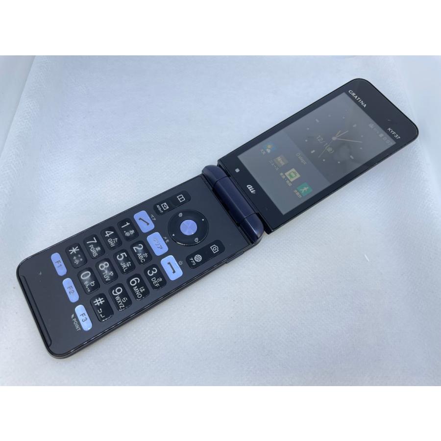 ☆送料無料☆良品☆au☆GRATINA KYF37☆ブラック☆0080280022538☆SYS