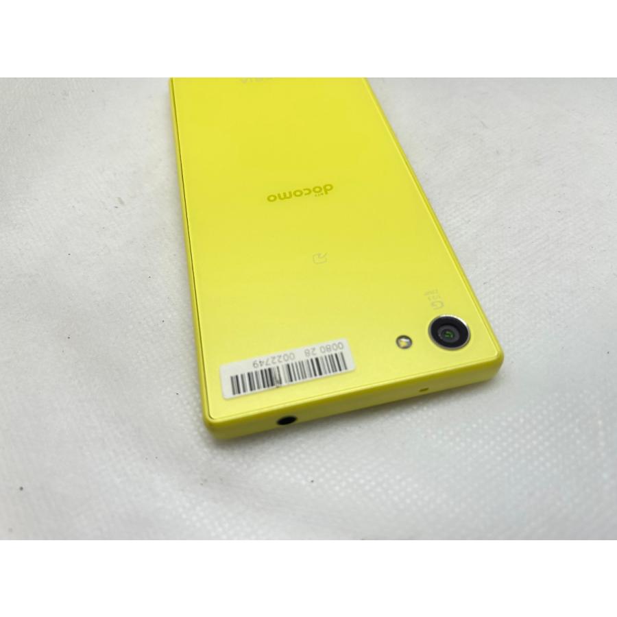 ☆送料無料☆美品☆docomo☆Xperia Z5 Compact SO-02H☆イエロー 