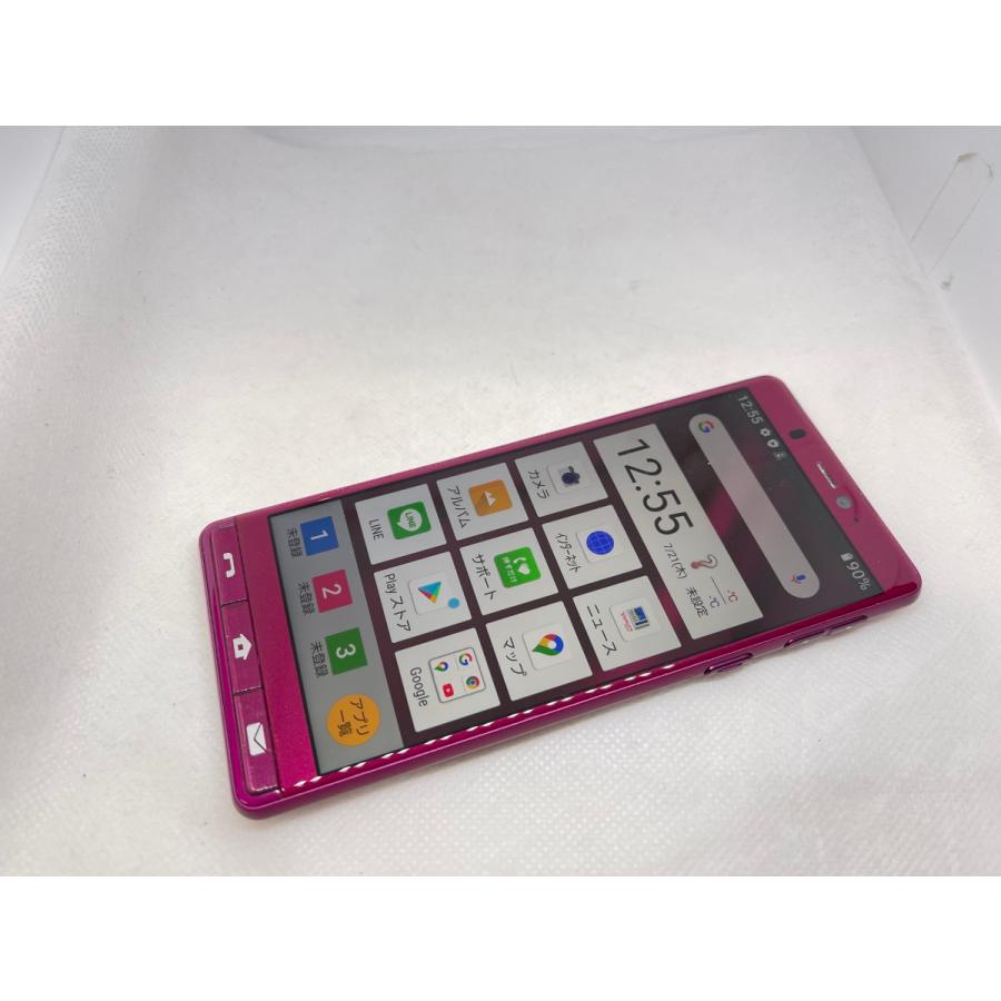 ☆送料無料☆SoftBank☆シンプルスマホ5 A001SH☆パープル