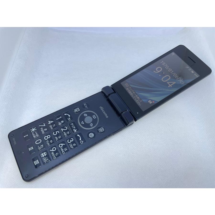 ☆送料無料☆docomo☆AQUOS ケータイ SH-02L☆ブラック☆0080280022866