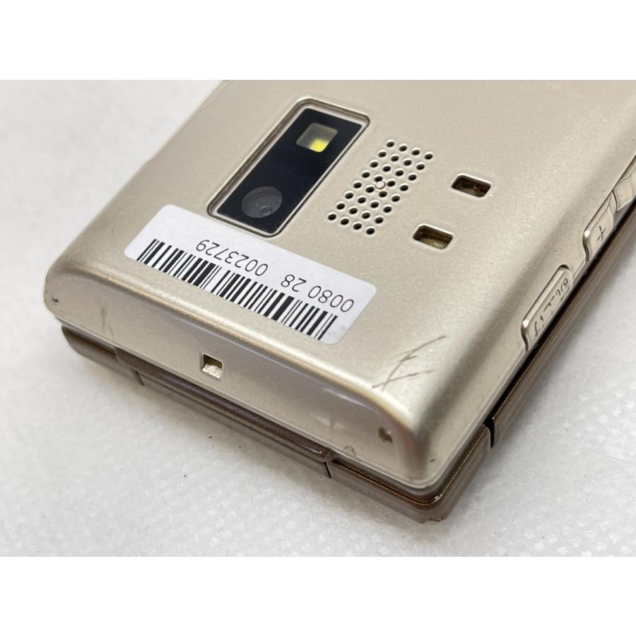☆送料無料☆au☆かんたんケータイ KYF32☆ゴールド☆0080280023729