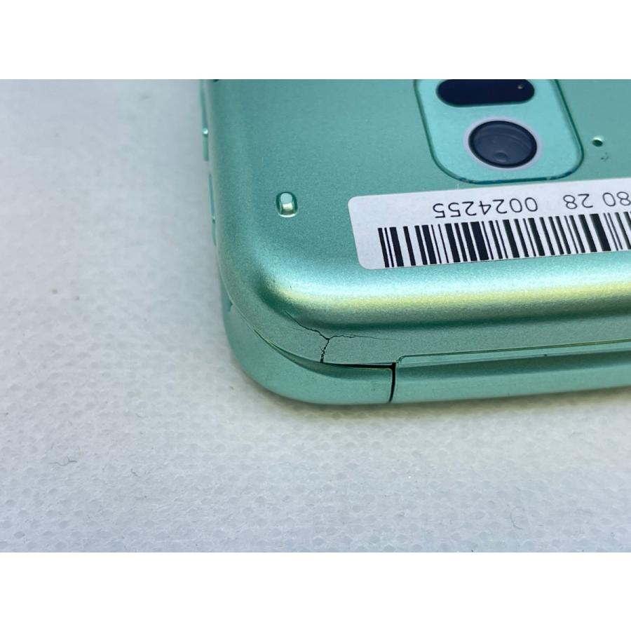 ☆送料無料☆ジャンク☆docomo☆らくらくホン F-02J☆グリーン