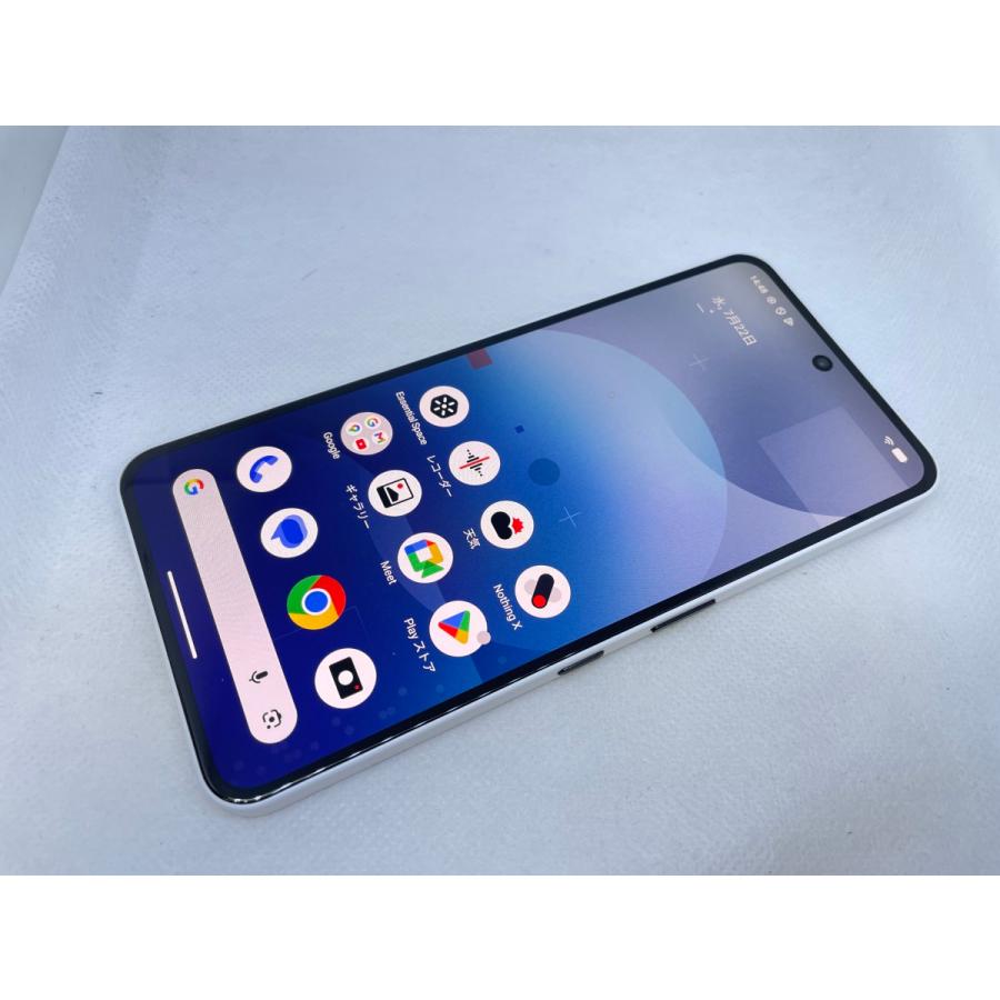 ☆送料無料☆美品☆SIMフリー☆Nothing Phone (3a) A059☆ホワイト