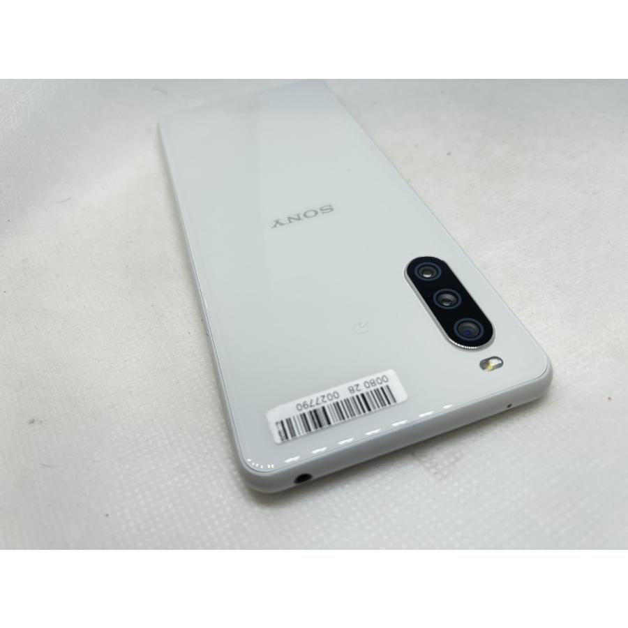 ☆送料無料☆良品☆au☆Xperia 10 III SOG04☆ホワイト☆0080280027790