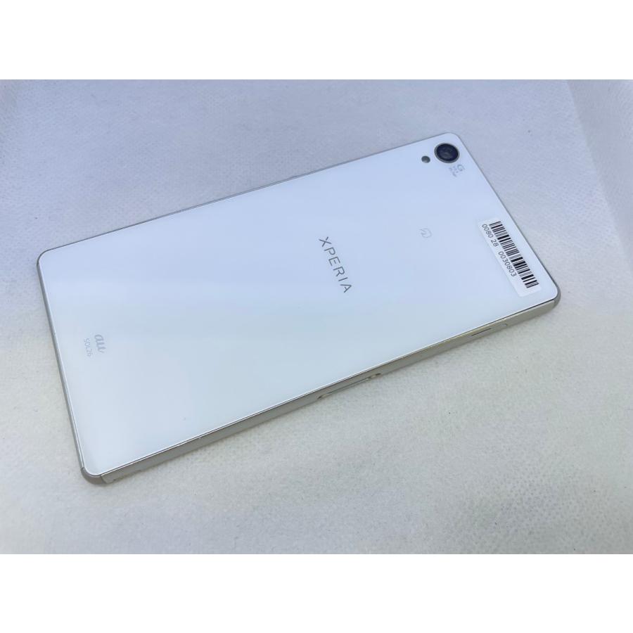 ☆送料無料☆ジャンク☆au☆Xperia Z3 SOL26☆ホワイト☆0080280030803