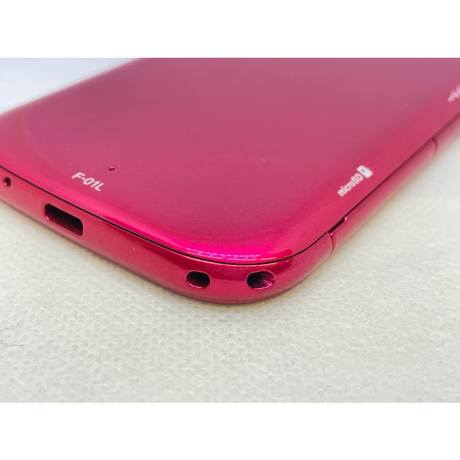 ☆送料無料☆美品☆docomo☆らくらくスマートフォン me F-01L☆ピンク