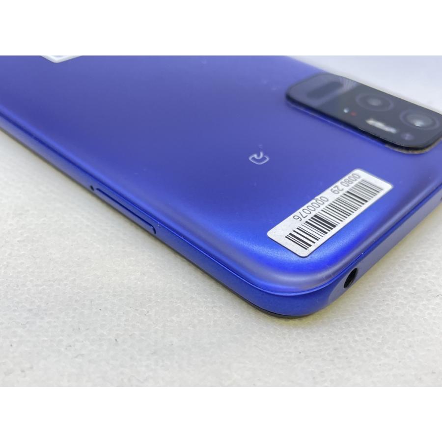 ☆送料無料☆良品☆SoftBank☆Redmi Note 10T☆ブルー☆0080290000076
